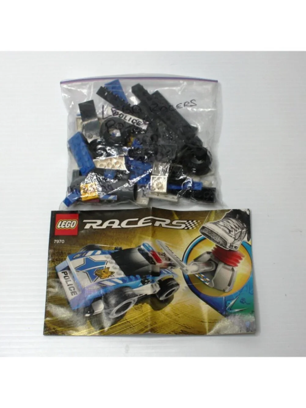 Lego Racers Hero Set 7970 with Instructions Does NOT include Air Blast Launcher